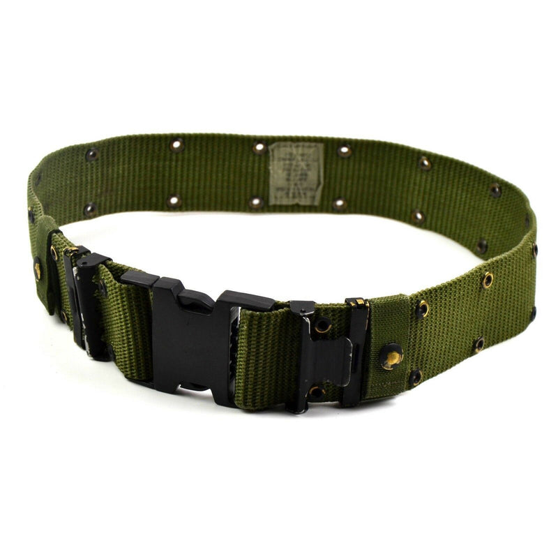 Original U.S army webbing system web suspenders belt LC-2 military pistol green