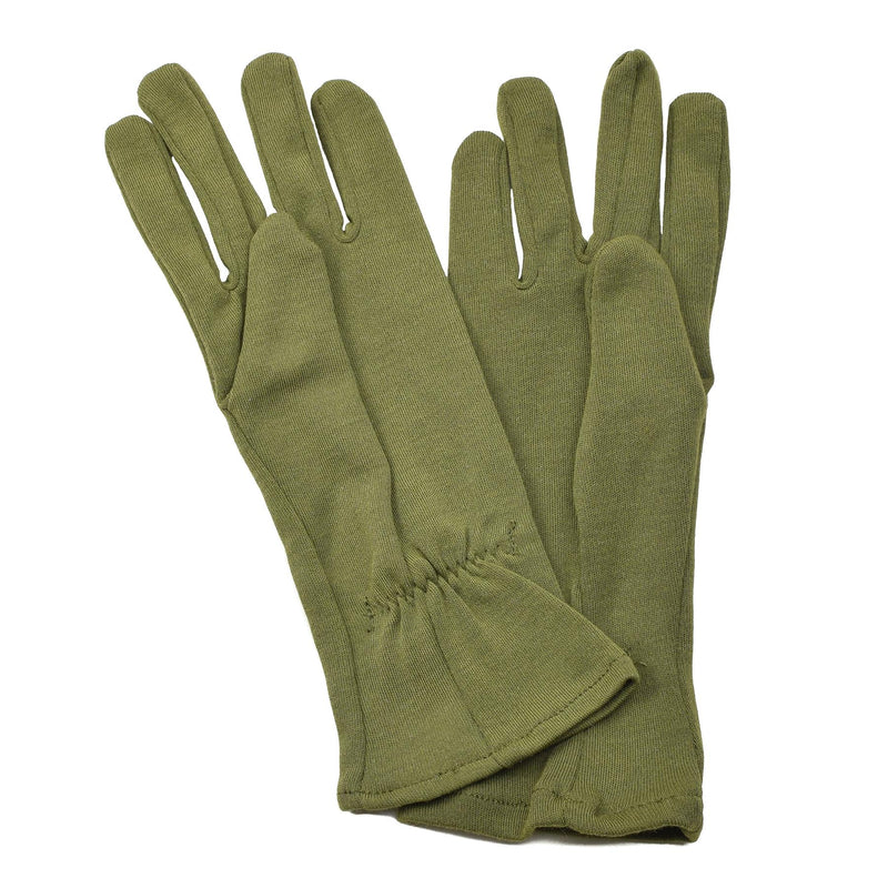 Genuine British Army gloves olive hand warmers fire resistant fiber gloves NEW