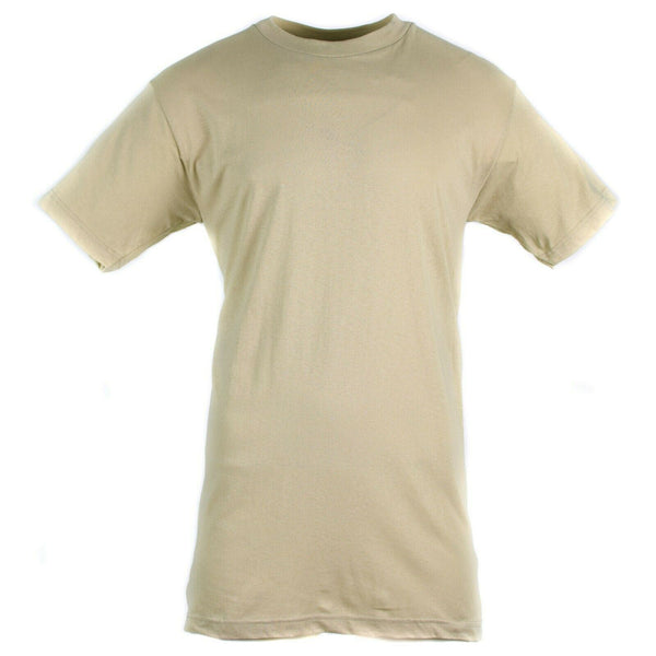 Genuine US army T-shirt Khaki combed cotton shirt short sleeves military NEW