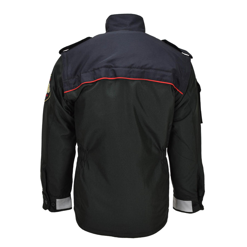 Genuine Austria District Patrol Jacket Reflective Details Durable Navy