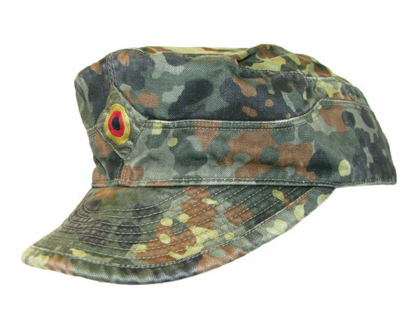 Genuine German Army Military Flecktarn Camo Cap Bundeswehr combat field combat