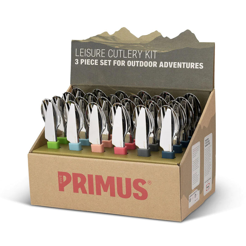 Primus Leisure cutlery set camping hiking knife fork spoon outdoor lightweight