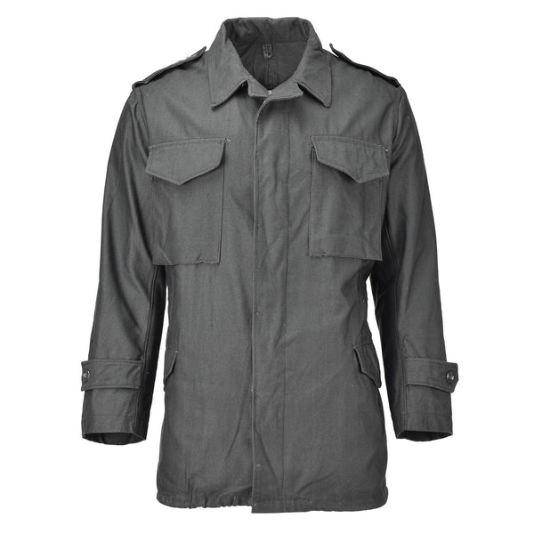 Genuine Greek Army M65 unlined jacket grey work uniform military surplus NEW