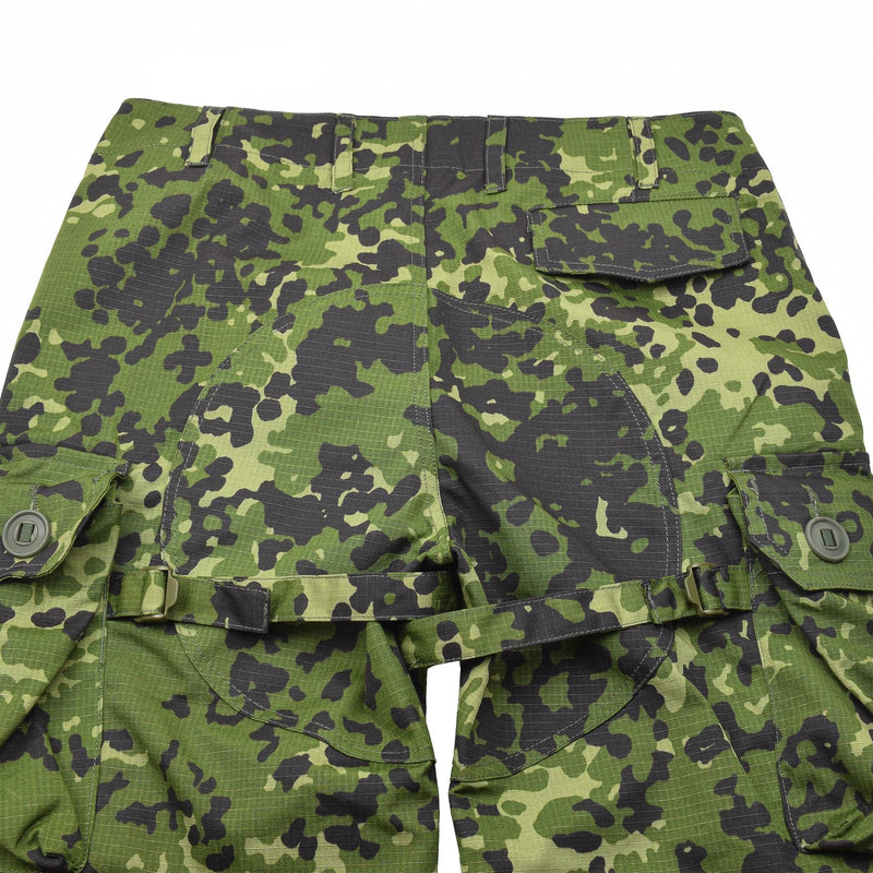 TACGEAR Brand Danish Military style field cargo combat pants M84 camo ripstop