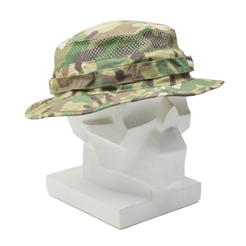 MFH military tactical boonie hat Mesh summer field molle-loops camouflage