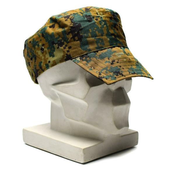 Genuine Guinee Bissau Army cap RipStop digital savana hat military NEW