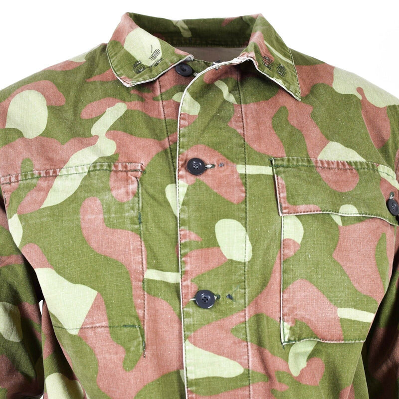 Original Finnish army camo uniform M-62 Reversible suit jacket Large sizes