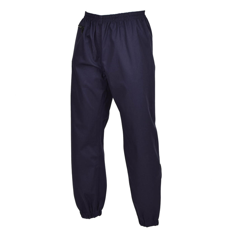 Genuine Dutch army rain pants Gore-Tex waterproof outdoor wet weather trousers