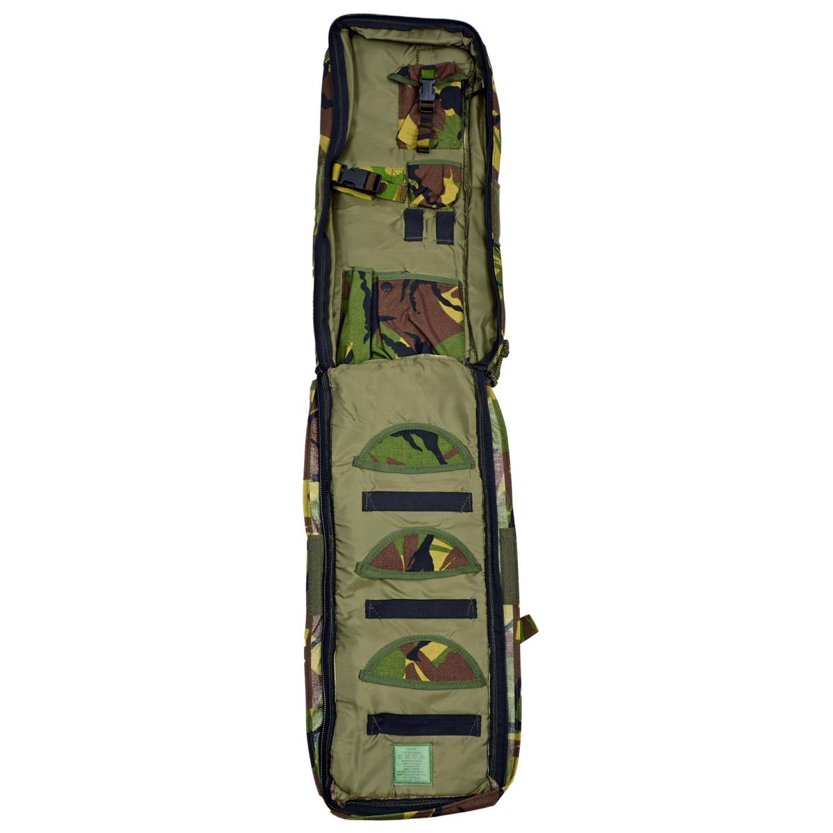 Original Dutch Army Shoulder Bag Padded Modular Long Equipment Carrier DPM Camo