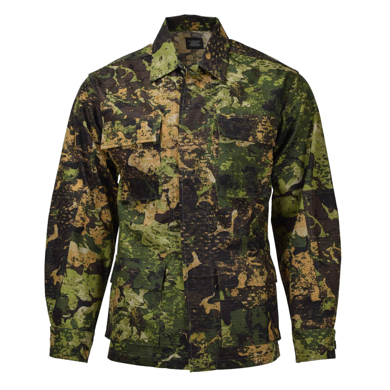 MIL-TEC military US BDU field tactical jacket R/S camouflage uniform ripstop