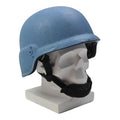 Original German Military Kevlar Helmet Surplus Headgear Collectible UN Blue