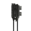 Earmor Dual PTT Adapter Kenwood Baofeng 2 Pin Wired Tactical Headset Black