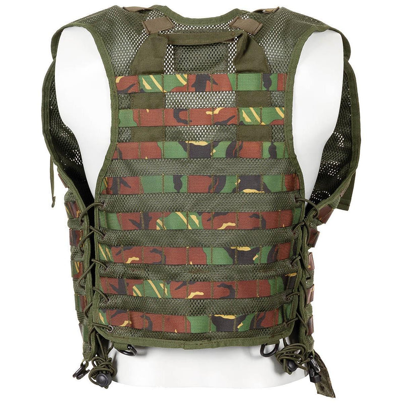 Genuine Dutch Military tactical vest set 7pcs modular molle pouches DMP woodland