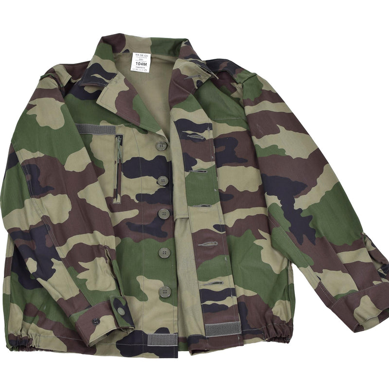 Genuine French army F2 combat jacket fatigue CE camo military-issue surplus NEW
