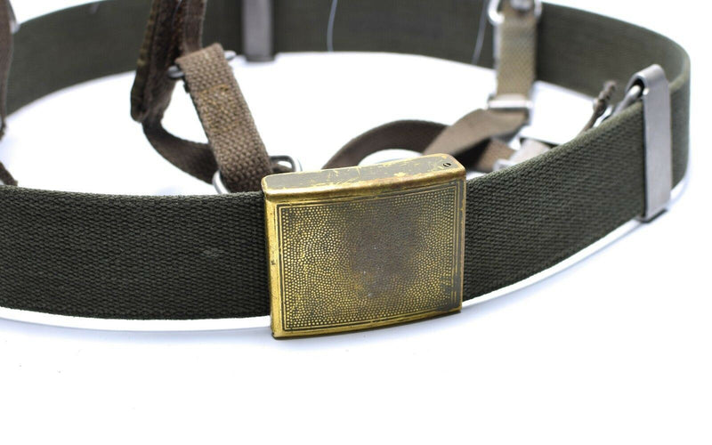 German army Y-strap suspenders belt webbing set system tactical harness pack kit