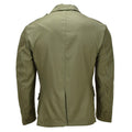 Original Romanian Army Work Jacket Button Front Military Field Coat Olive