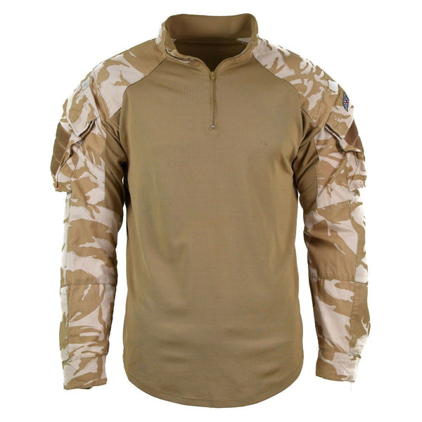 Original British under body shirt UBAC Desert camouflage military issue