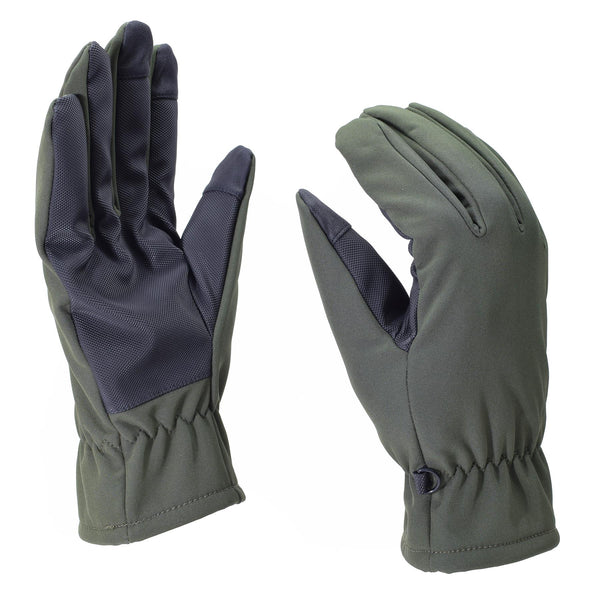 Mil-Tec Gloves Softshell THINSULATE™ lining Olive Winter Mens OD green military
