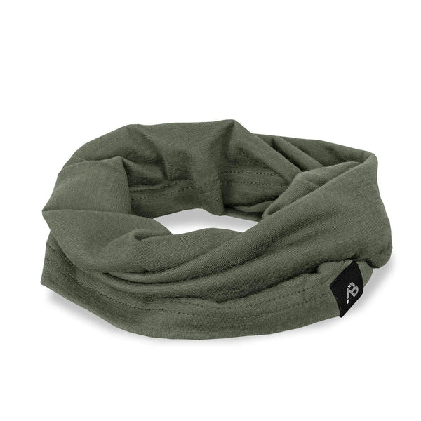 Blochl Brand Military style bandana multifunctional neck tube scarf olive NEW
