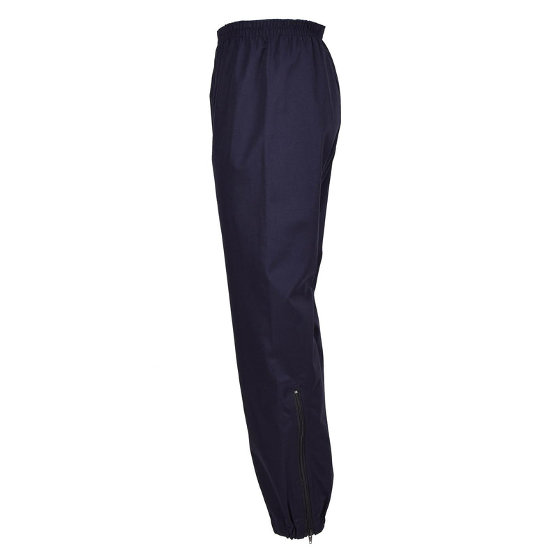 Genuine Dutch army rain pants Gore-Tex waterproof outdoor wet weather trousers