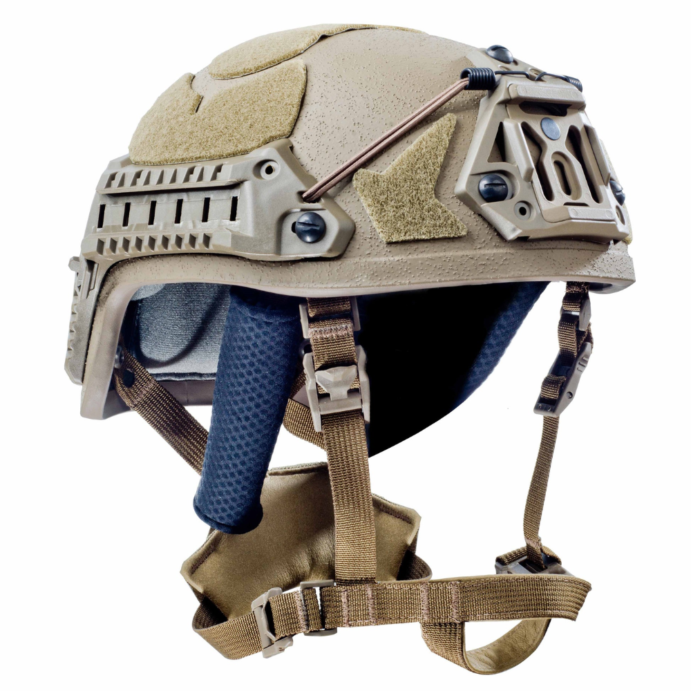 Šestan-Busch BK-ACH-HC Modern Ballistic Helmet High Cut Level IIIA Side Rails