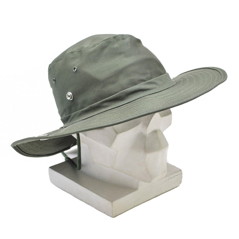 MFH Brand Military style bush hat olive summer jungle panama bucket cap NEW