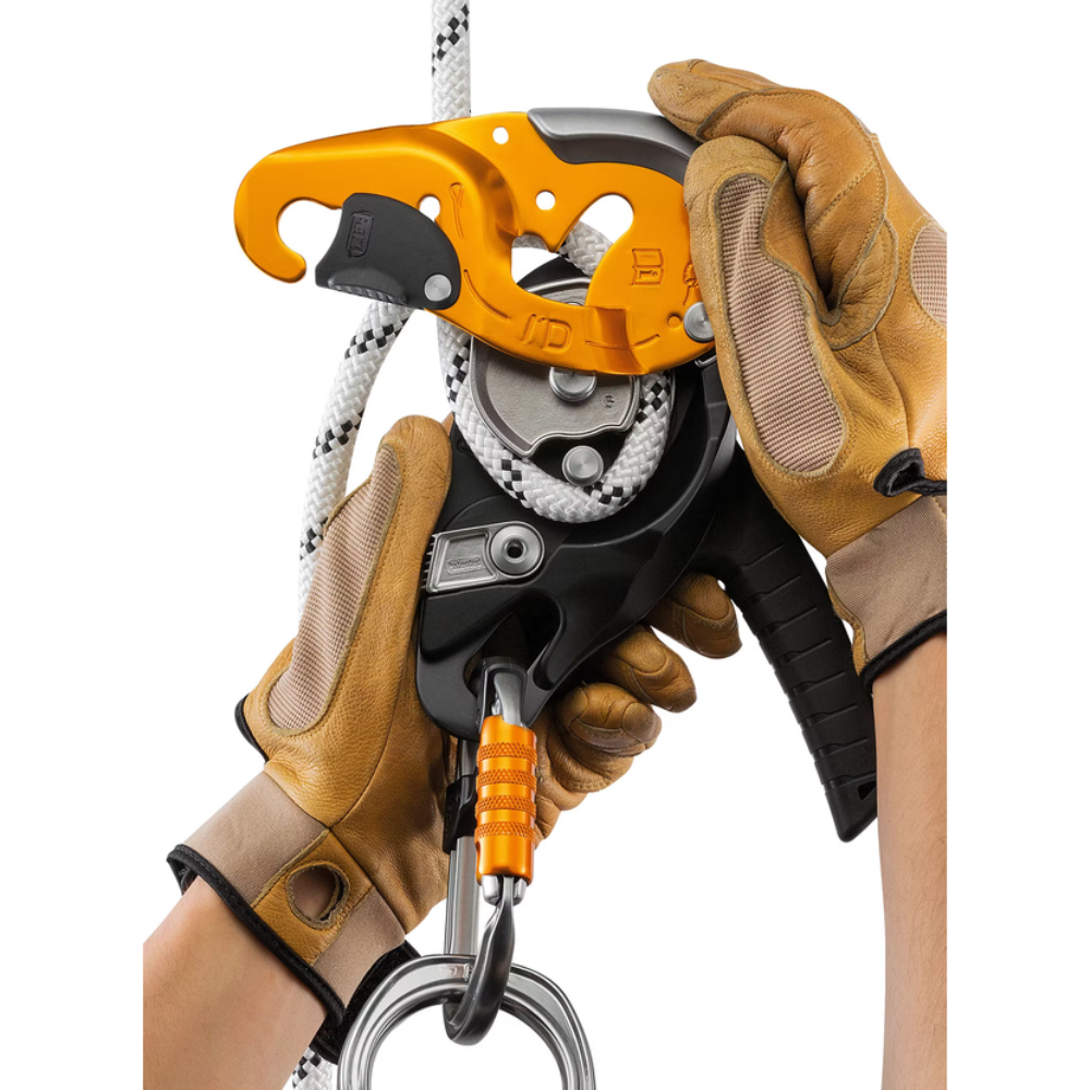 Petzl I’D S Descender Anti-Panic AUTO-LOCK Rope Access Device 10-11.5mm