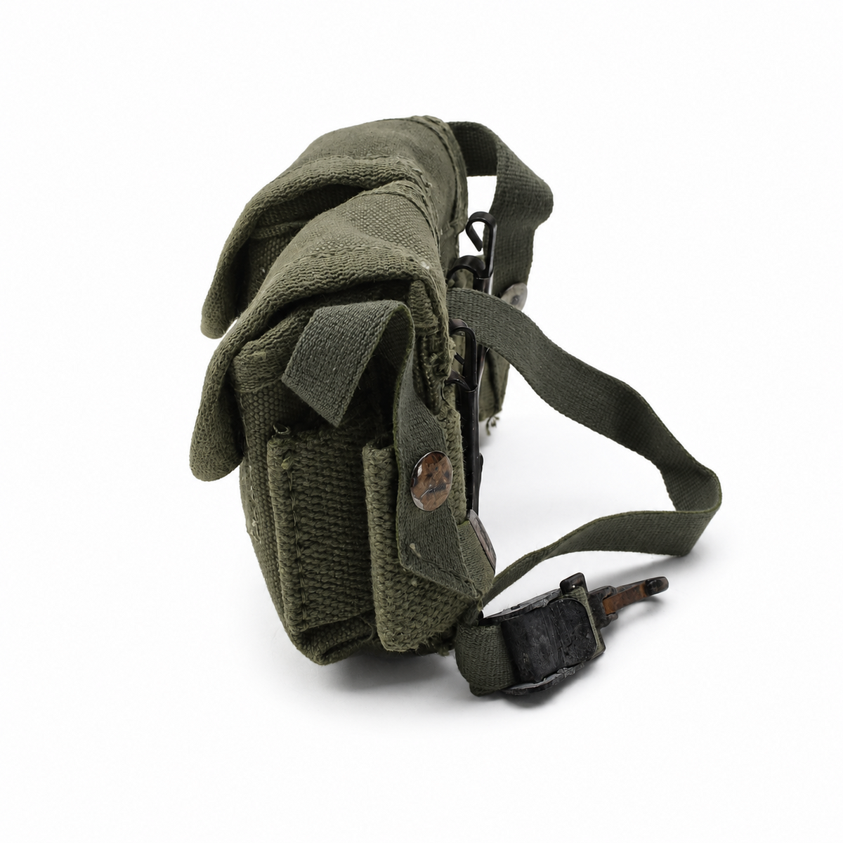 Original Greek Military M56 Style Hand Grenade Pouch Army Surplus Olive