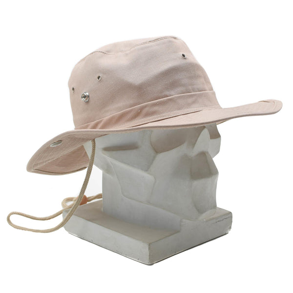MFH Brand Military style bush hat summer khaki panama jungle bucket cap NEW
