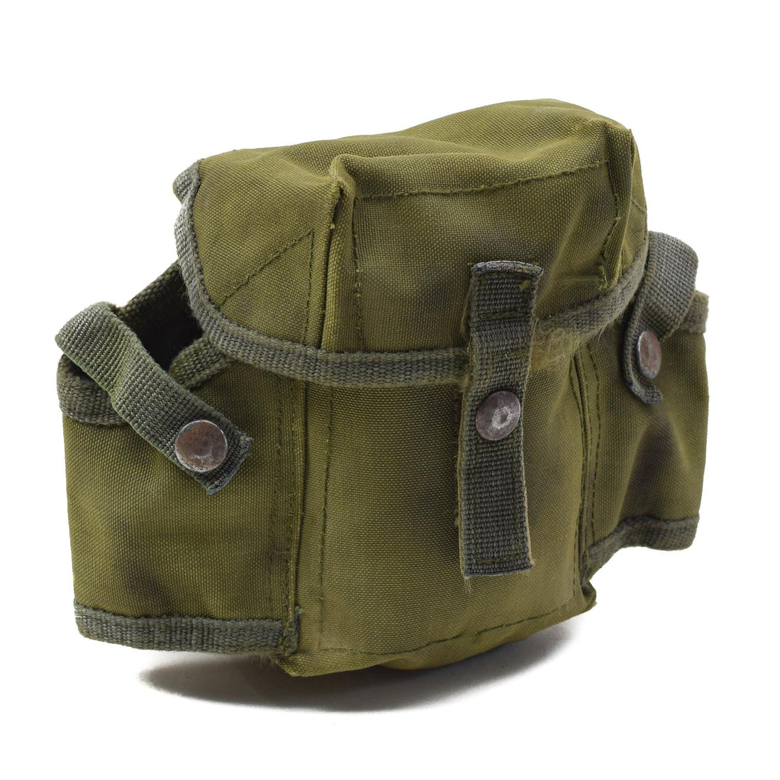 Original Greek Military LC-1 Style Magazine Pouch Webbing Utility Olive