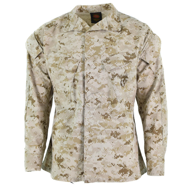 Original US army troops jacket BDU digital desert camo shirts military issue