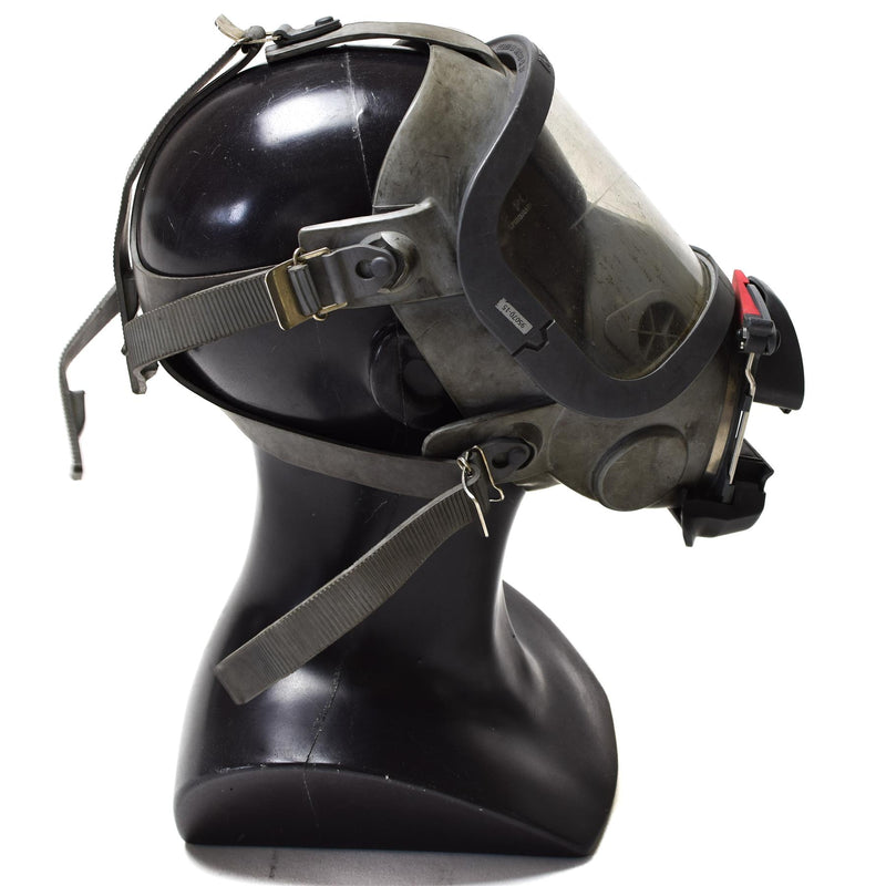 Genuine Interspiro brand Face mask firefighter SCBA breathing apparatus gas mask