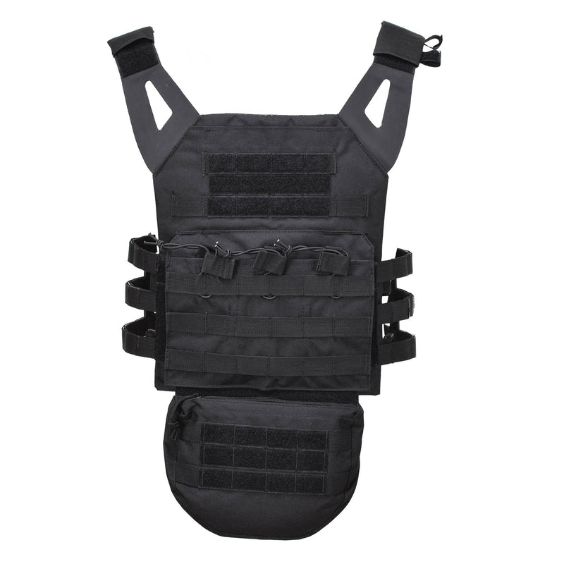 MIL-TEC GEN II military plate carrier tactical vest combat modular waistcoat Black