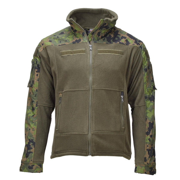 MFH Tactical Jacket YKK Zips Ripstop Vents Adjustable Sleeves M05 Finnish Camo