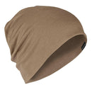 A.Blochl coyote merino wool beanie, lightweight breathable watch cap perfect for outdoor sports and helmet wear.