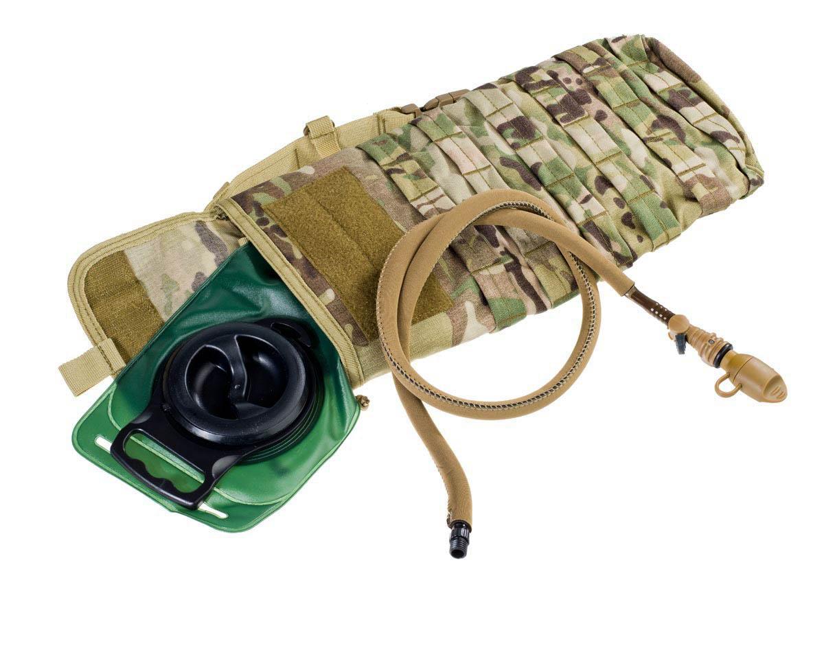 A.Blochl TF1 Hydration pack 3liters MOLLE water bag MTP camouflage trail hikin