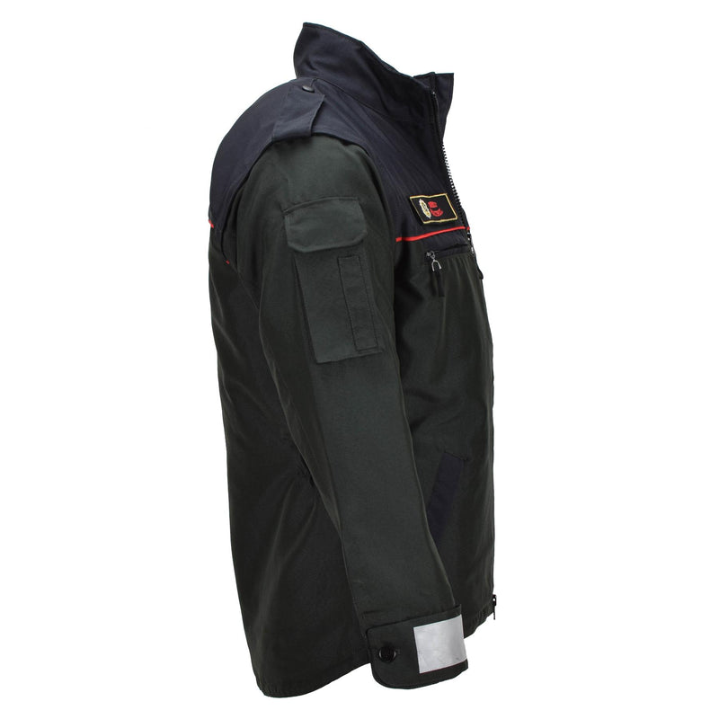 Genuine Austria District Patrol Jacket Reflective Details Durable Navy