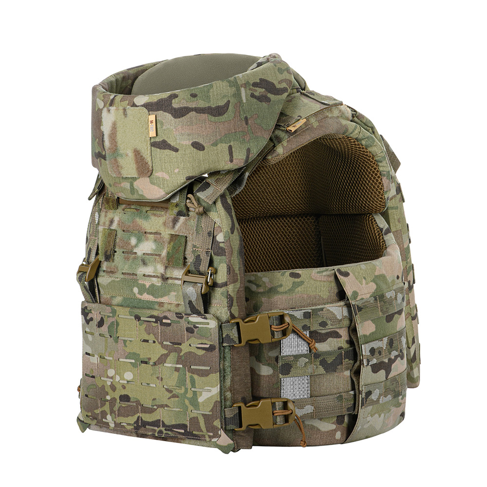 M-TAC Corset Elite Tactical Plate Carrier MOLLE Quick Release MTP Camo