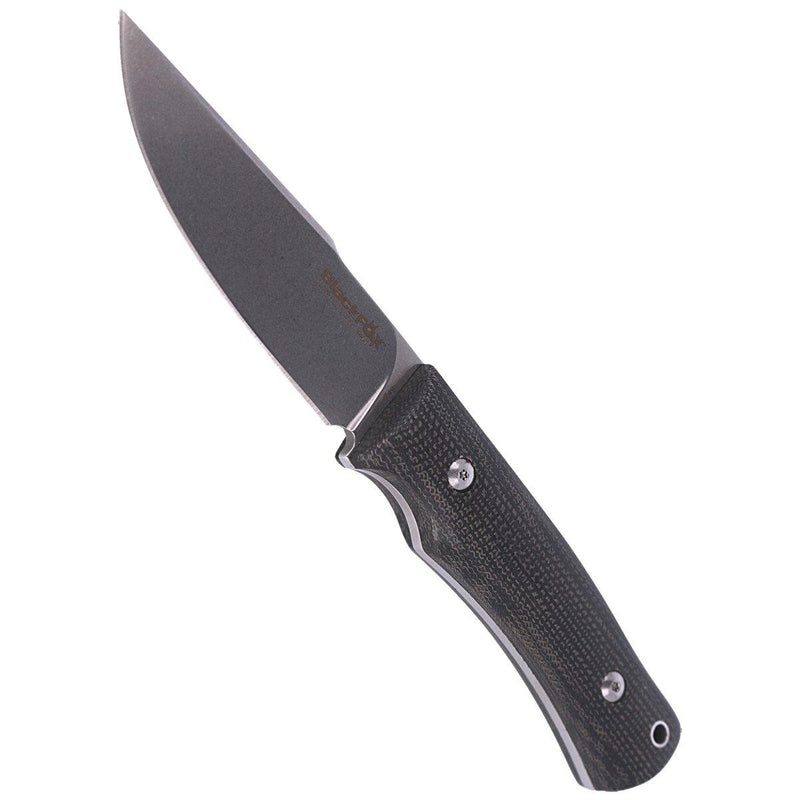 Fox Knives EXPLORATOR fixed blade knife fire starter stainless stone washed