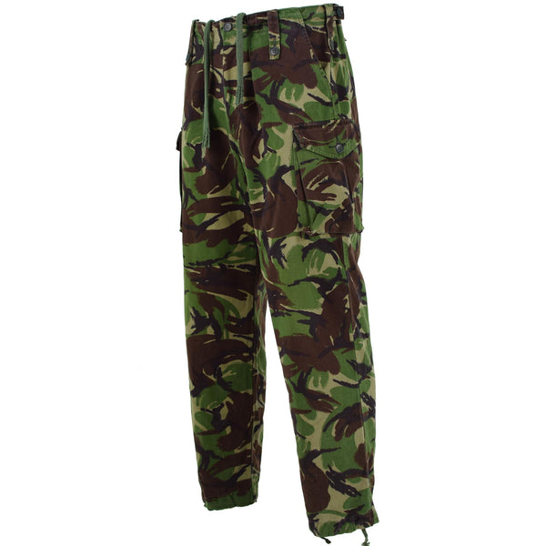 Original British army pants temperate DMP woodland combat BDU trousers surplus