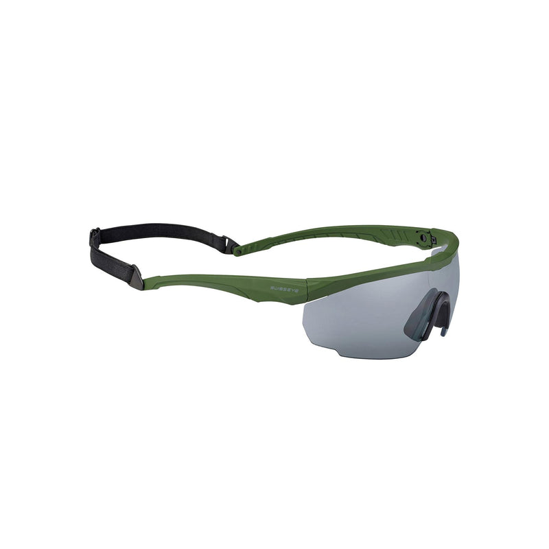 SWISS EYE Safety glasses anti-fog UV protection adjustable angle goggles Olive