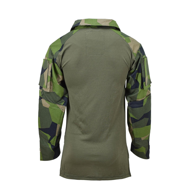TACGEAR Brand Swedish Military style combat shirts field splinter camo underwear