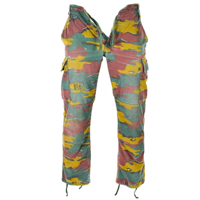 Original Belgian army military combat M90 field pants JIGSAW trousers surplus - GoMilitar