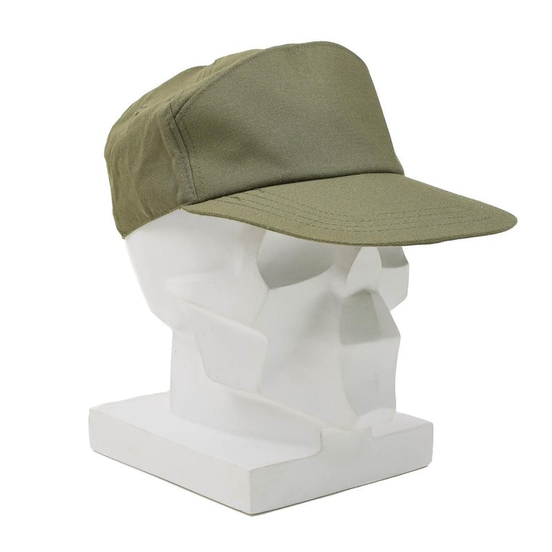 Original Italian Military Pilot Cap Classic Design Tactical Use Durable Olive