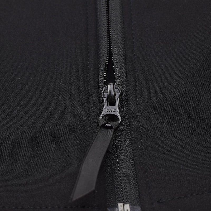 Military style windstopper jacket windproof gore-tex membrane waterproof black