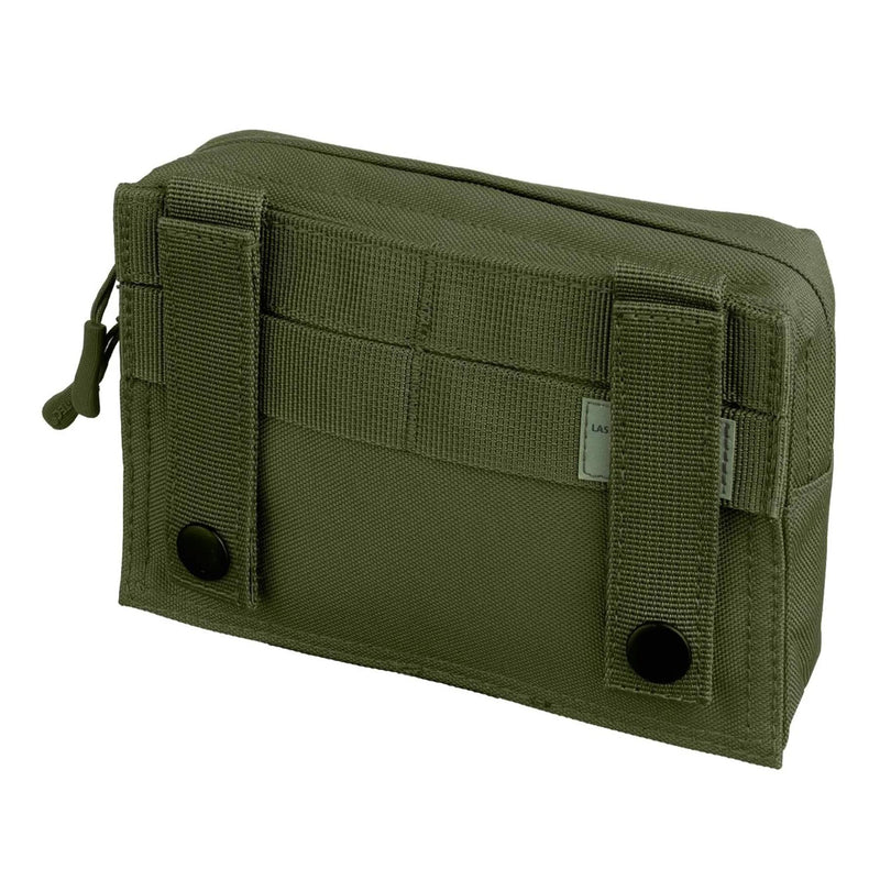 MIL-TEC laser cut utility belt pouch molle type webbing tactical bag small olive