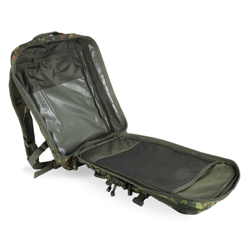 MIL-TEC U.S. Assault trekking rucksack large 36L backpack flecktarn daypack bag