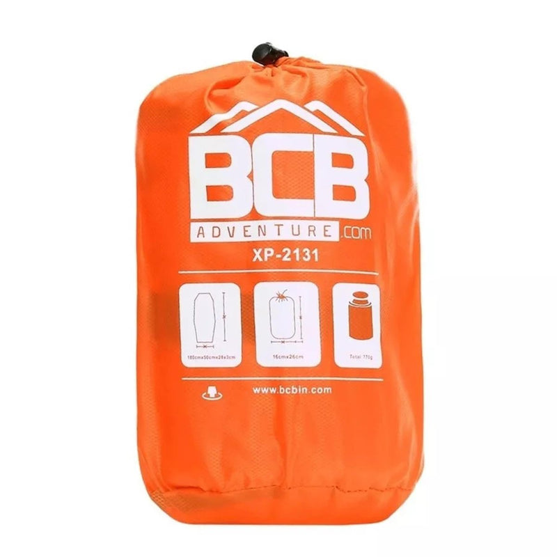 BCB Self Inflating Sleeping Mattress mummy shaped camping hiking sleeping pad