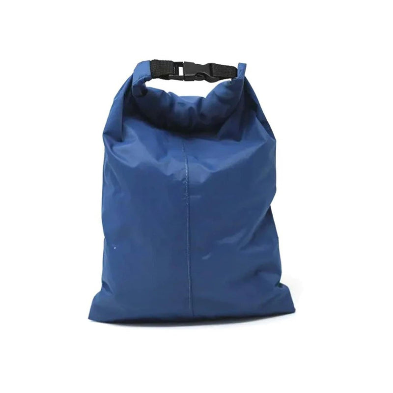 Navy blue ultralight durable waterproof dry bag with roll-top closure, 4 liters capacity for outdoor and military use.