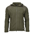 Blochl Brand Military style fleece thermal jacket hooded reinforced olive NEW